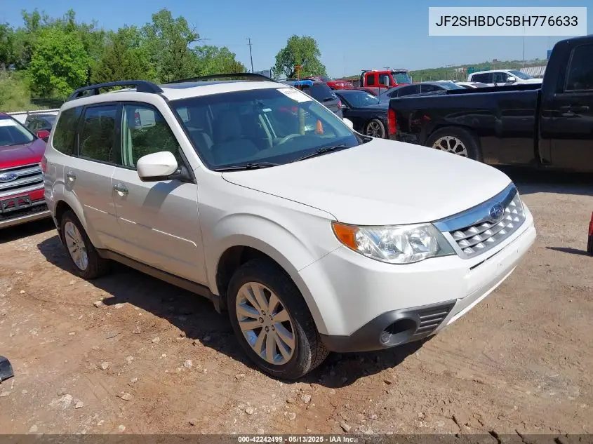 2011 Subaru Forester 2.5X Premium VIN: JF2SHBDC5BH776633 Lot: 42242499