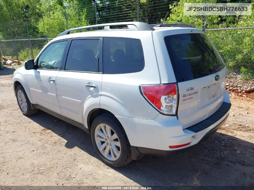 2011 Subaru Forester 2.5X Premium VIN: JF2SHBDC5BH776633 Lot: 42242499