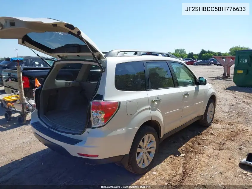 2011 Subaru Forester 2.5X Premium VIN: JF2SHBDC5BH776633 Lot: 42242499