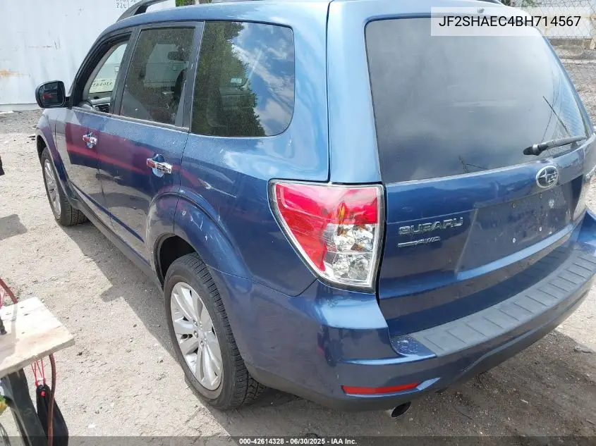 2011 Subaru Forester 2.5X Limited VIN: JF2SHAEC4BH714567 Lot: 42614328