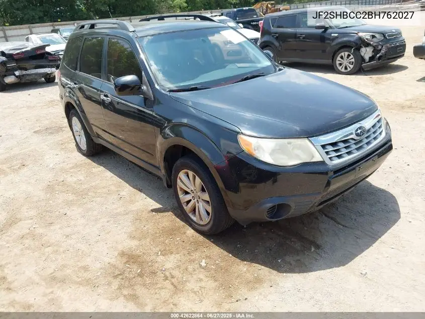 2011 Subaru Forester 2.5X Premium VIN: JF2SHBCC2BH762027 Lot: 42622864