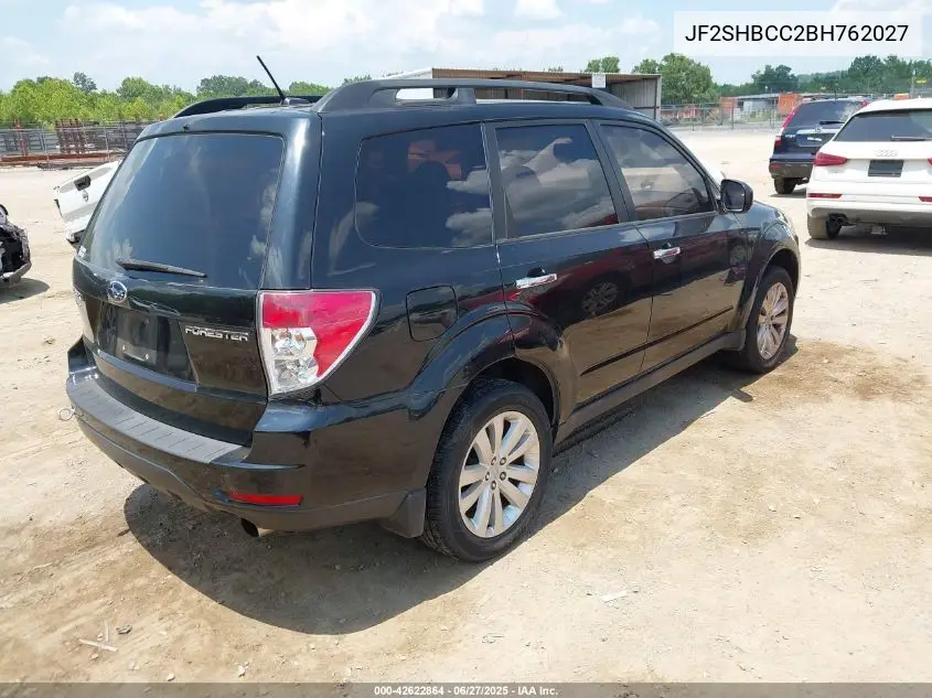 2011 Subaru Forester 2.5X Premium VIN: JF2SHBCC2BH762027 Lot: 42622864