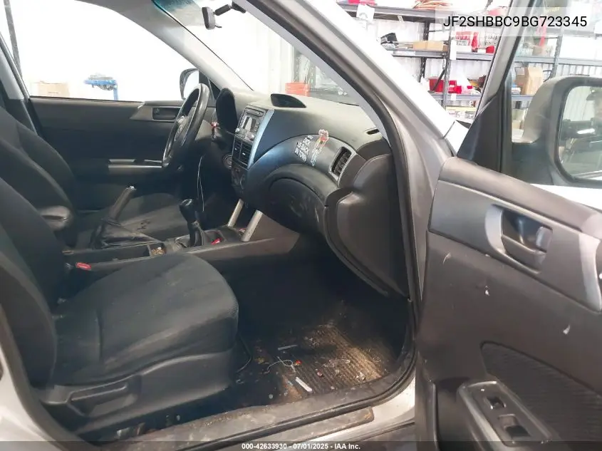 JF2SHBBC9BG723345 2011 Subaru Forester 2.5X