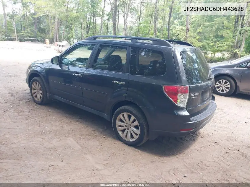 2013 Subaru Forester 2.5X Premium VIN: JF2SHADC6DH443628 Lot: 42621909