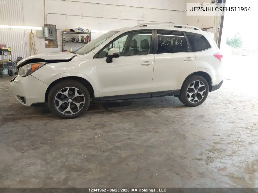 2014 Subaru Forester 2.0Xt Touring VIN: JF2SJHLC9EH511954 Lot: 12341962