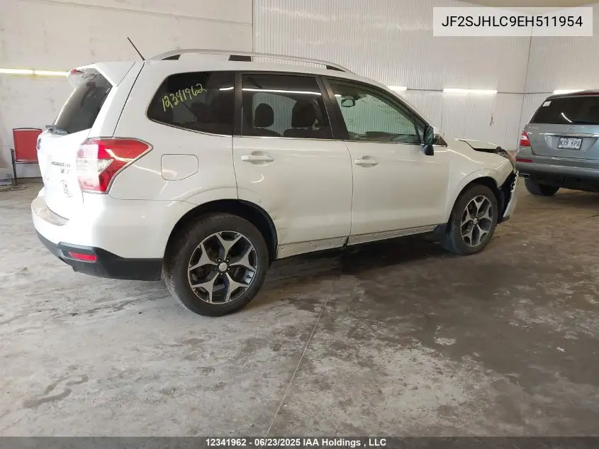 2014 Subaru Forester 2.0Xt Touring VIN: JF2SJHLC9EH511954 Lot: 12341962