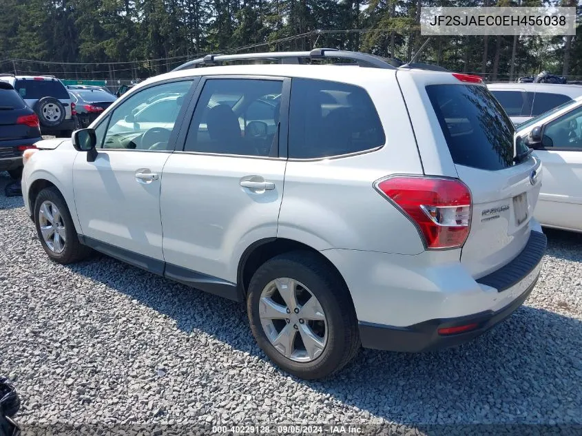 2014 Subaru Forester 2.5I Premium VIN: JF2SJAEC0EH456038 Lot: 40229128