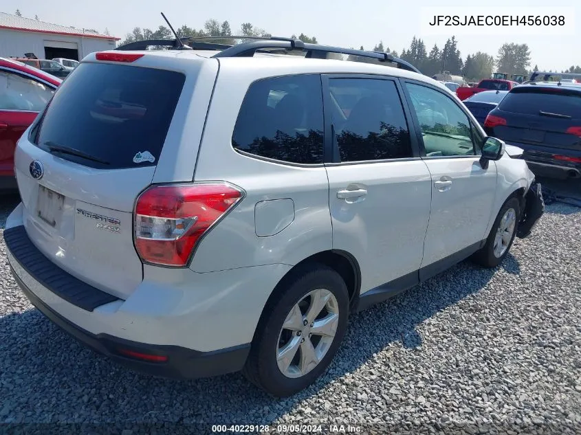 2014 Subaru Forester 2.5I Premium VIN: JF2SJAEC0EH456038 Lot: 40229128