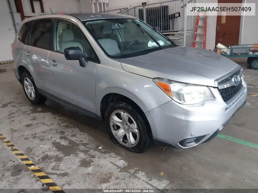 2014 Subaru Forester 2.5I VIN: JF2SJAAC5EH507409 Lot: 42264457