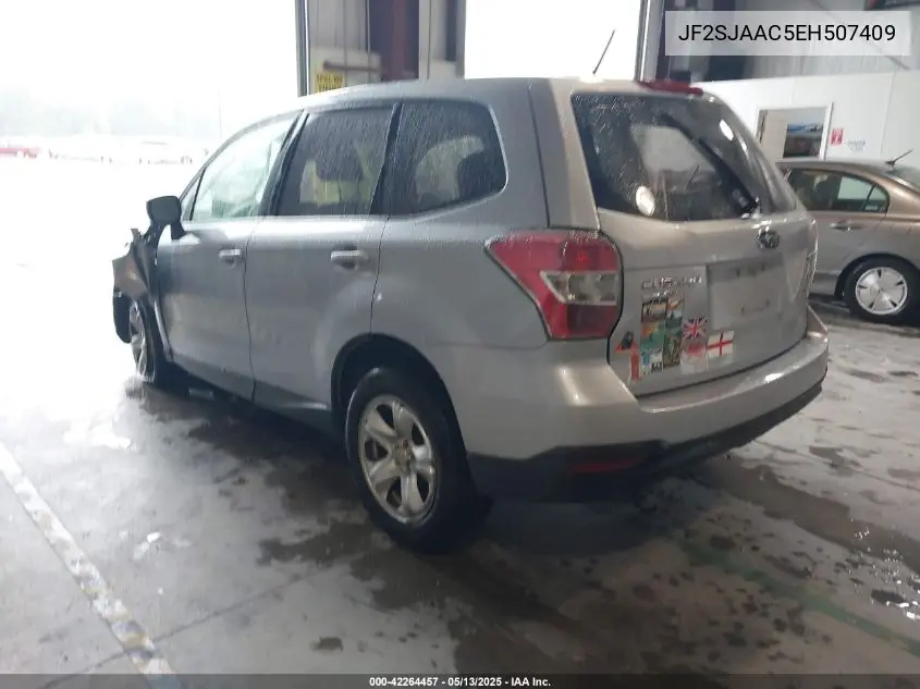 2014 Subaru Forester 2.5I VIN: JF2SJAAC5EH507409 Lot: 42264457