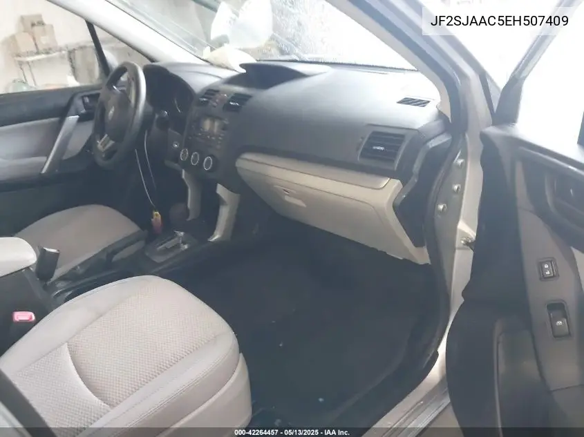 2014 Subaru Forester 2.5I VIN: JF2SJAAC5EH507409 Lot: 42264457