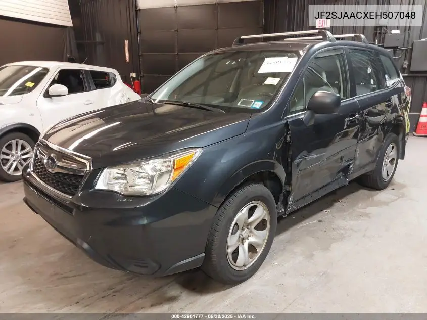 2014 Subaru Forester 2.5I VIN: JF2SJAACXEH507048 Lot: 42601777