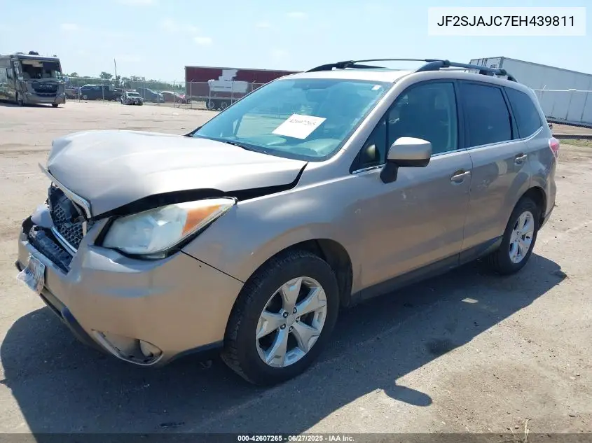 2014 Subaru Forester 2.5I Limited VIN: JF2SJAJC7EH439811 Lot: 42607265