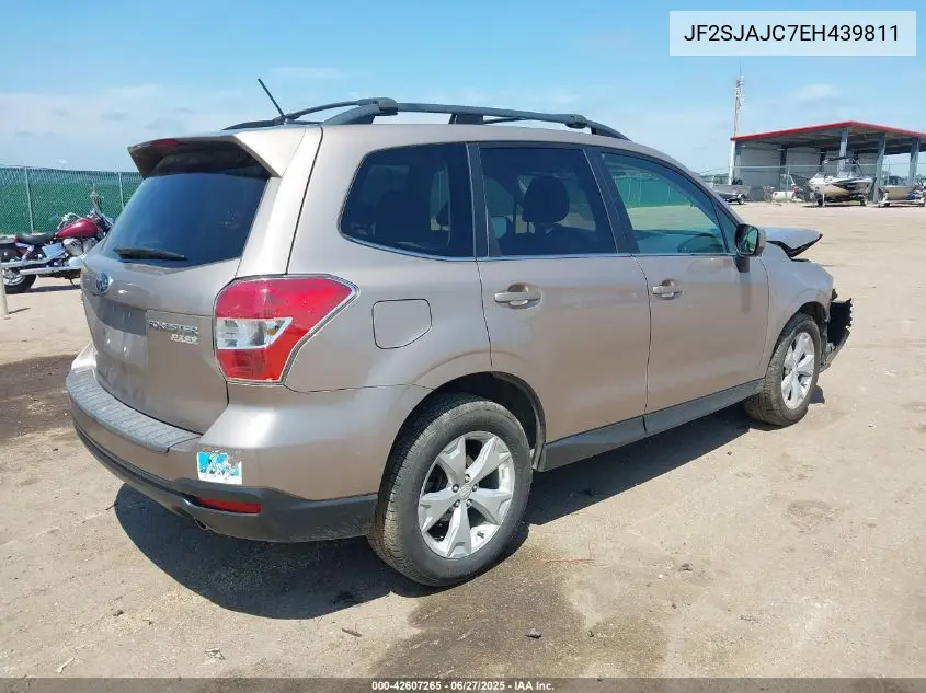 2014 Subaru Forester 2.5I Limited VIN: JF2SJAJC7EH439811 Lot: 42607265
