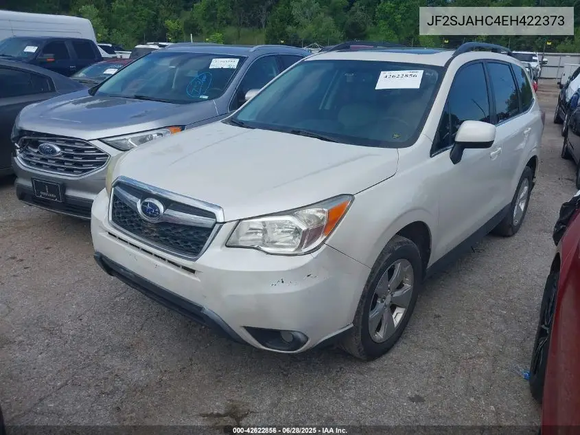 2014 Subaru Forester 2.5I Limited VIN: JF2SJAHC4EH422373 Lot: 42622856