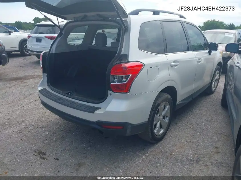 2014 Subaru Forester 2.5I Limited VIN: JF2SJAHC4EH422373 Lot: 42622856
