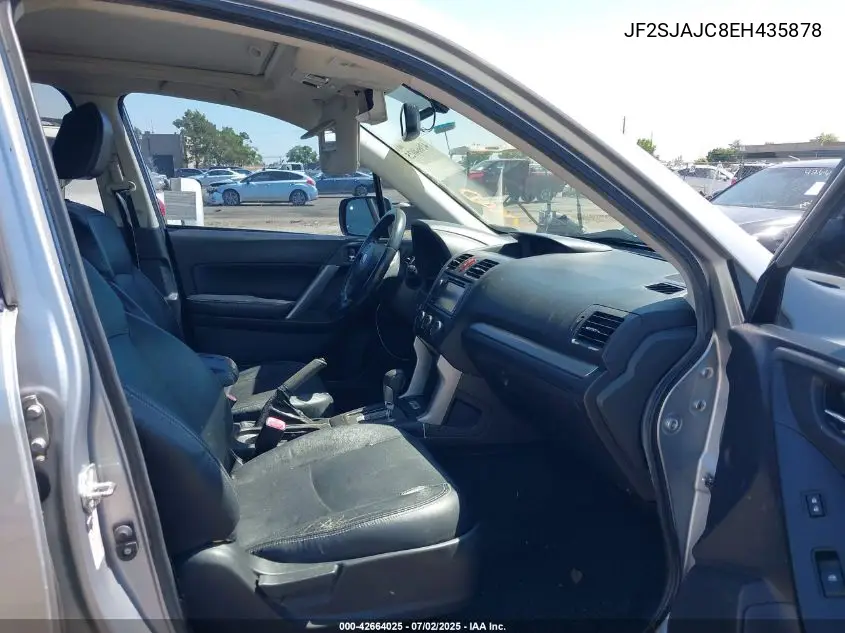 2014 Subaru Forester 2.5I Limited VIN: JF2SJAJC8EH435878 Lot: 42664025