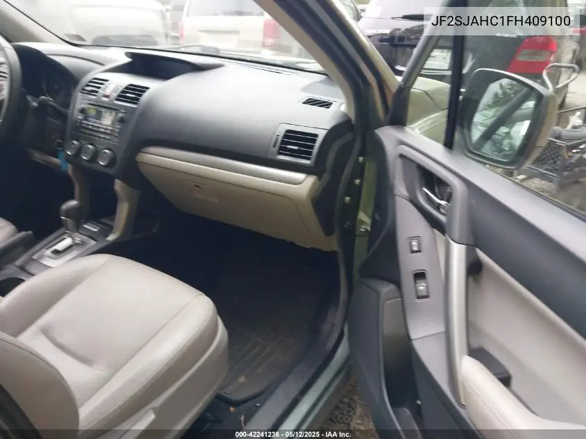 2015 Subaru Forester 2.5I Limited VIN: JF2SJAHC1FH409100 Lot: 42241236