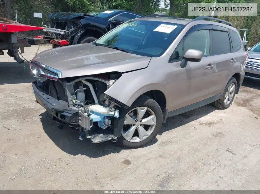 2015 Subaru Forester 2.5I Premium VIN: JF2SJADC1FH557284 Lot: 42613628