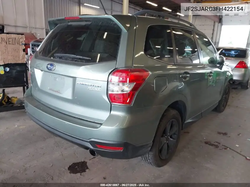 2015 Subaru Forester 2.5I Limited VIN: JF2SJARC3FH422154 Lot: 42618867