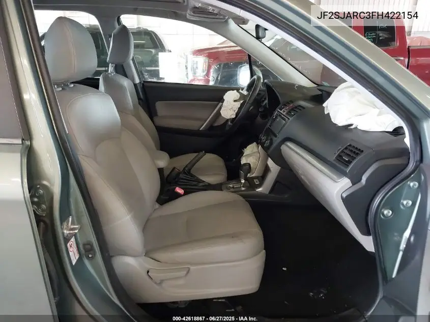 2015 Subaru Forester 2.5I Limited VIN: JF2SJARC3FH422154 Lot: 42618867