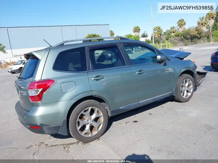 2015 Subaru Forester 2.5I Touring VIN: JF2SJAWC9FH539855 Lot: 42621675