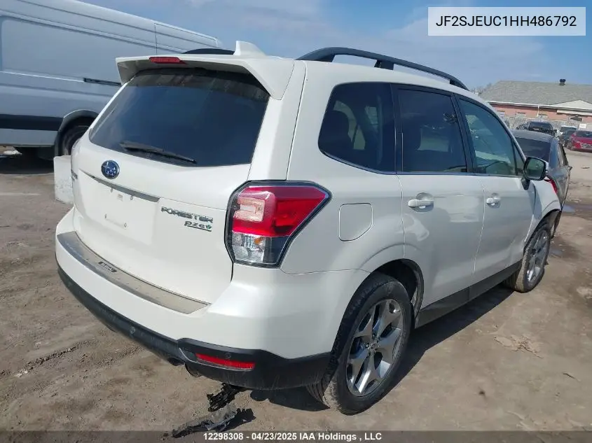2017 Subaru Forester 2.5I Touring VIN: JF2SJEUC1HH486792 Lot: 12298308