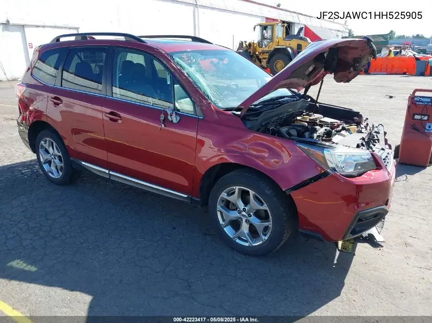 2017 Subaru Forester 2.5I Touring VIN: JF2SJAWC1HH525905 Lot: 42223417