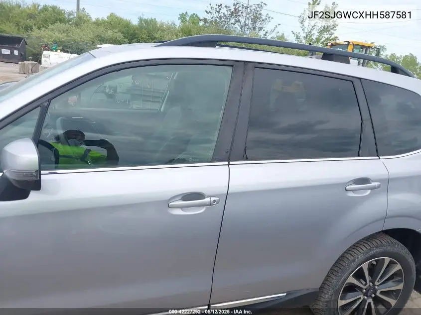 2017 Subaru Forester 2.0Xt Touring VIN: JF2SJGWCXHH587581 Lot: 42227292