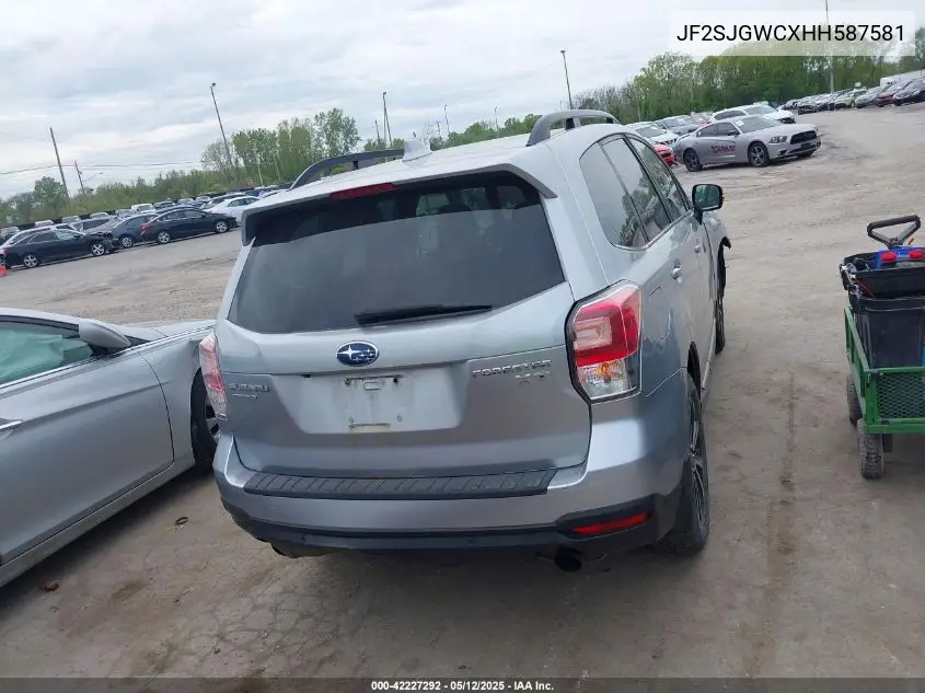 2017 Subaru Forester 2.0Xt Touring VIN: JF2SJGWCXHH587581 Lot: 42227292