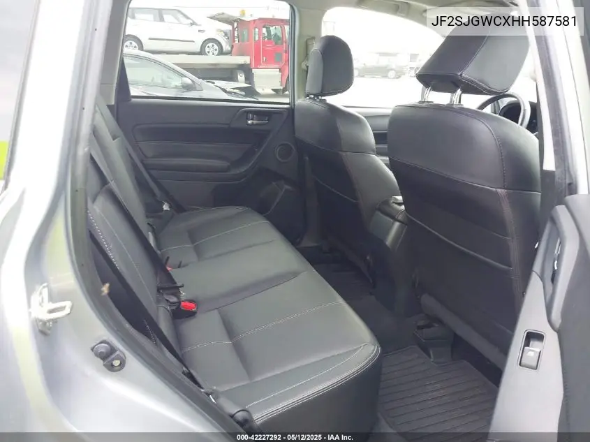 2017 Subaru Forester 2.0Xt Touring VIN: JF2SJGWCXHH587581 Lot: 42227292