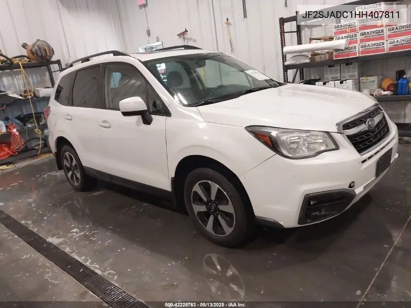 2017 Subaru Forester 2.5I Premium VIN: JF2SJADC1HH407811 Lot: 42228763