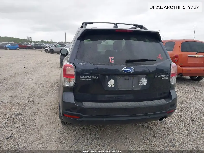 2017 Subaru Forester 2.5I Limited VIN: JF2SJARC1HH519727 Lot: 42241611