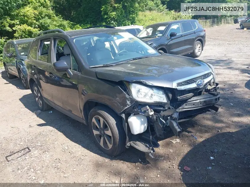 jf2sjajc8hh532079 JF2SJAJC8HH532079 2017 Subaru Forester 2.5I Limited