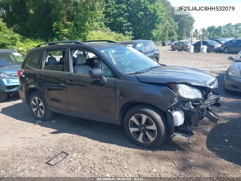 jf2sjajc8hh532079 JF2SJAJC8HH532079 2017 Subaru Forester 2.5I Limited