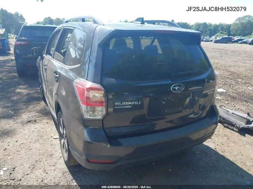 jf2sjajc8hh532079 JF2SJAJC8HH532079 2017 Subaru Forester 2.5I Limited