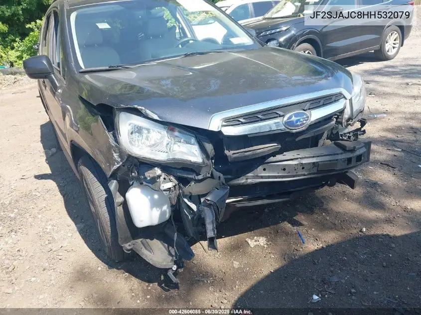jf2sjajc8hh532079 JF2SJAJC8HH532079 2017 Subaru Forester 2.5I Limited