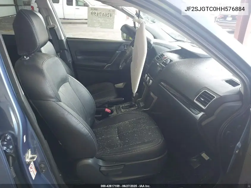 2017 Subaru Forester Touring VIN: JF2SJGTC0HH576884 Lot: 42617159