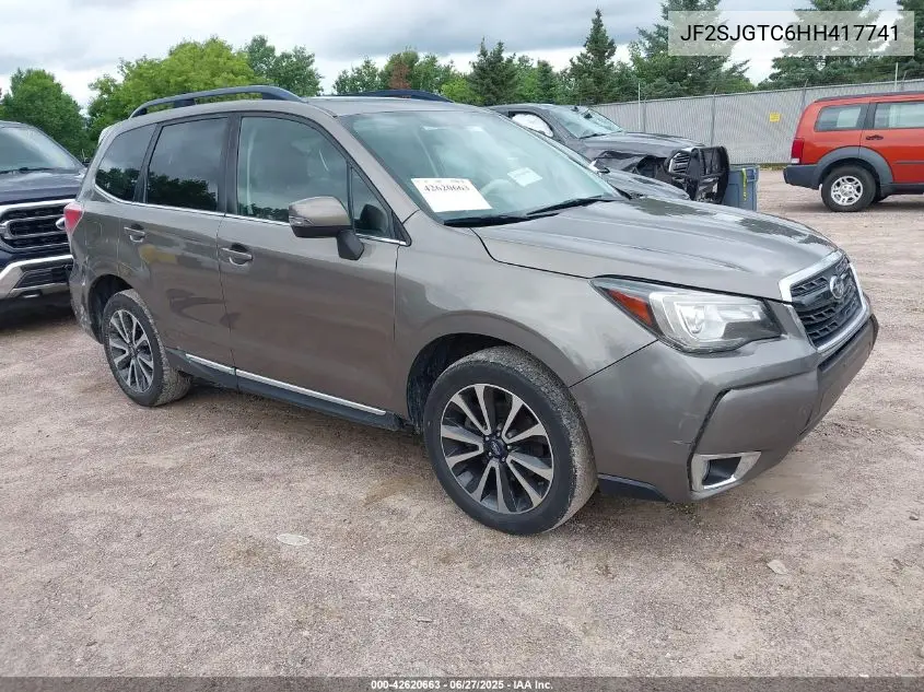 2017 Subaru Forester 2.0Xt Touring VIN: JF2SJGTC6HH417741 Lot: 42620663