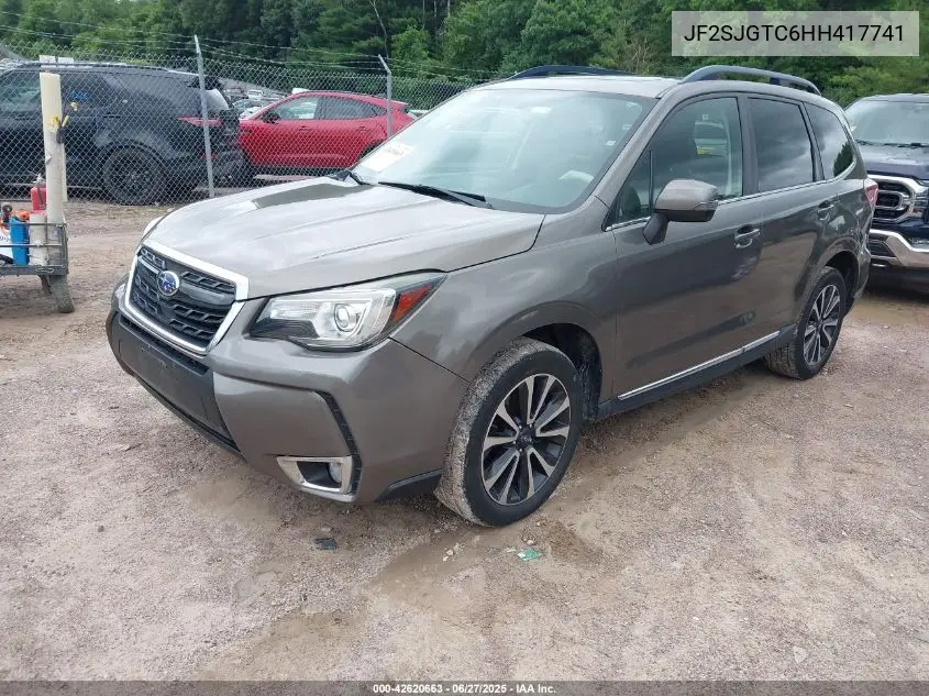 2017 Subaru Forester 2.0Xt Touring VIN: JF2SJGTC6HH417741 Lot: 42620663