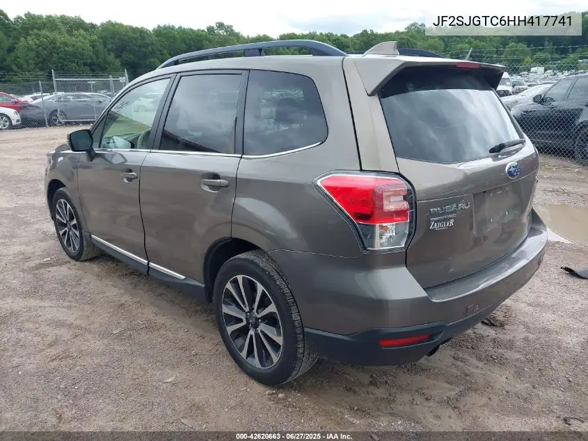 2017 Subaru Forester 2.0Xt Touring VIN: JF2SJGTC6HH417741 Lot: 42620663