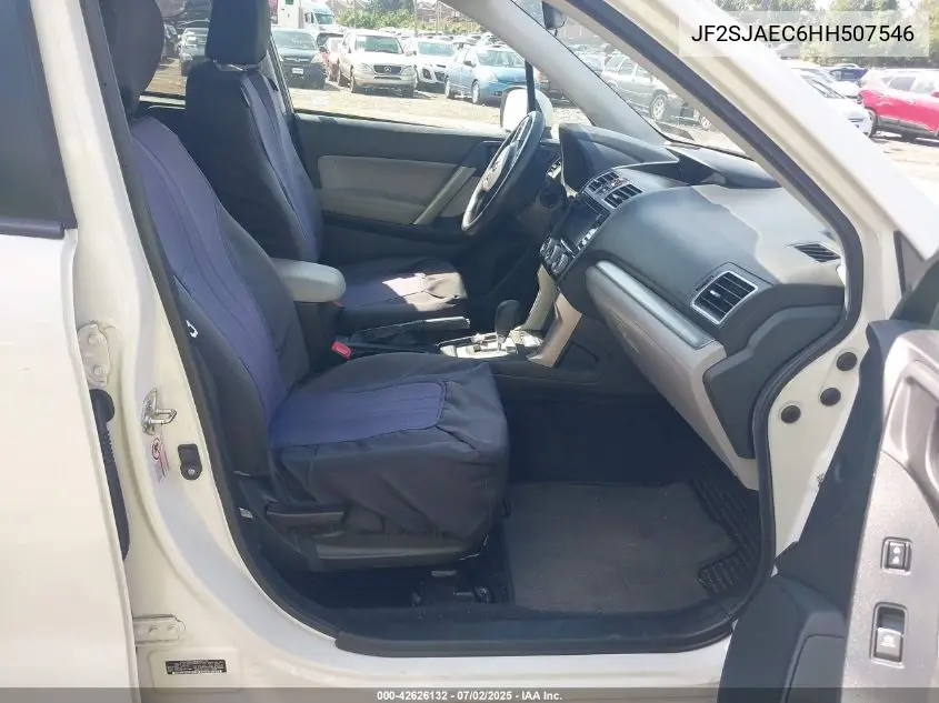 2017 Subaru Forester 2.5I Premium VIN: JF2SJAEC6HH507546 Lot: 42626132