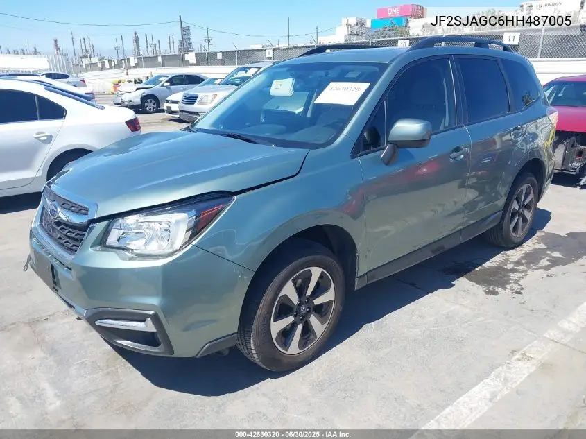 jf2sjagc6hh487005 JF2SJAGC6HH487005 2017 Subaru Forester 2.5I Premium