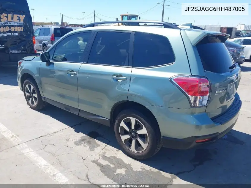 jf2sjagc6hh487005 JF2SJAGC6HH487005 2017 Subaru Forester 2.5I Premium