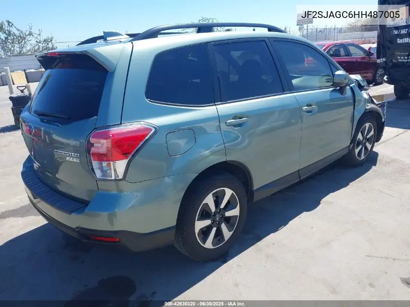 jf2sjagc6hh487005 JF2SJAGC6HH487005 2017 Subaru Forester 2.5I Premium