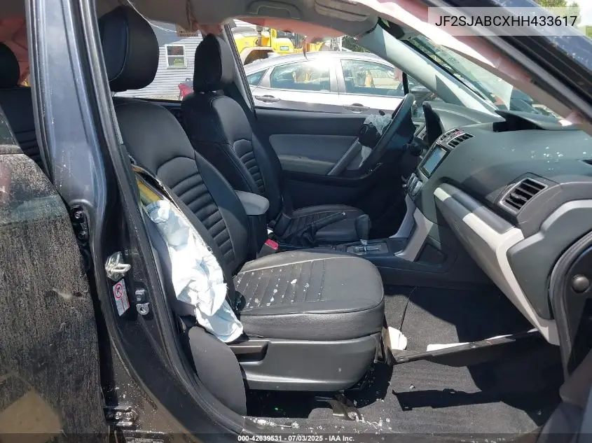 2017 Subaru Forester 2.5I VIN: JF2SJABCXHH433617 Lot: 42639531