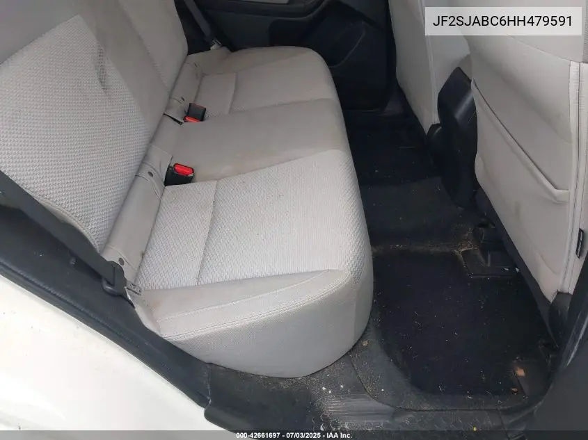 2017 Subaru Forester 2.5I VIN: JF2SJABC6HH479591 Lot: 42661697