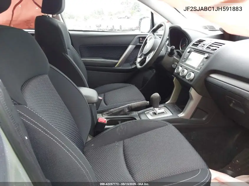 2018 Subaru Forester 2.5I VIN: JF2SJABC1JH591883 Lot: 42257773