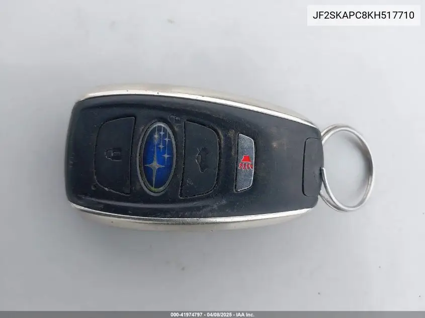 2019 Subaru Forester Sport VIN: JF2SKAPC8KH517710 Lot: 41974797