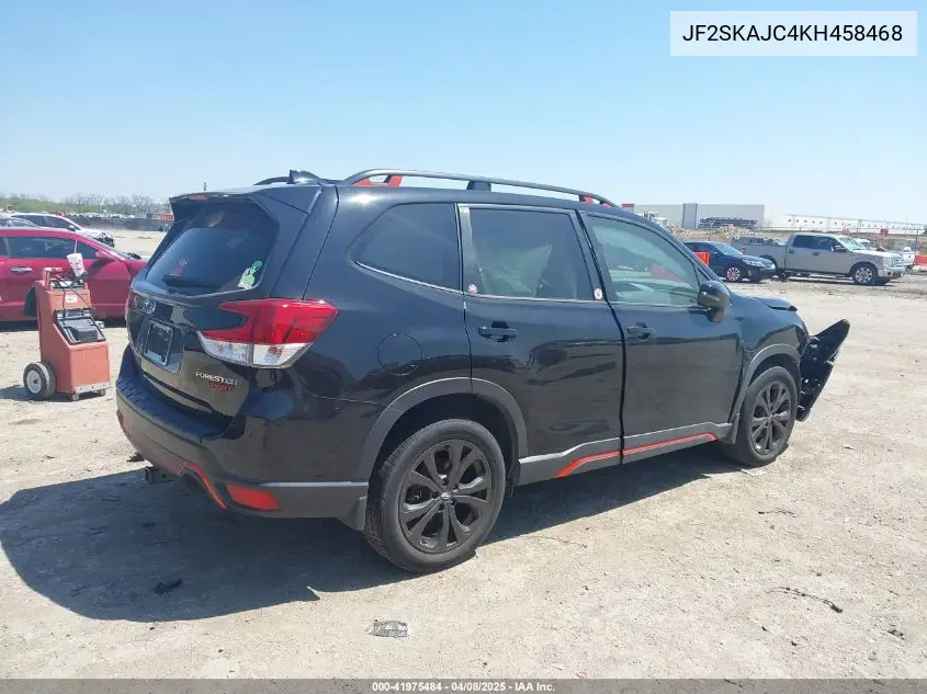 2019 Subaru Forester Sport VIN: JF2SKAJC4KH458468 Lot: 41975484